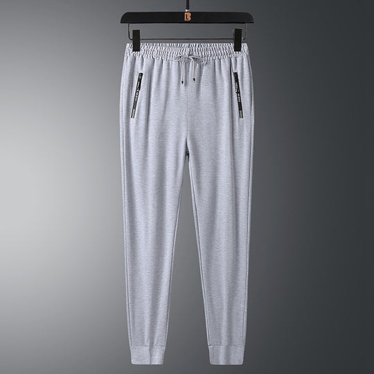 Herren Leichte Performance-Jogginghose mit elastischem Bund Reißverschlusstaschen und schlankem Schnitt Nord Taschen