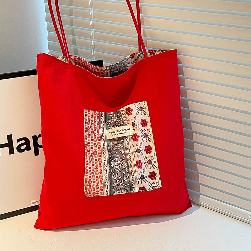 Damen Tragetasche mit elegantem Bandana-Design Nord Taschen