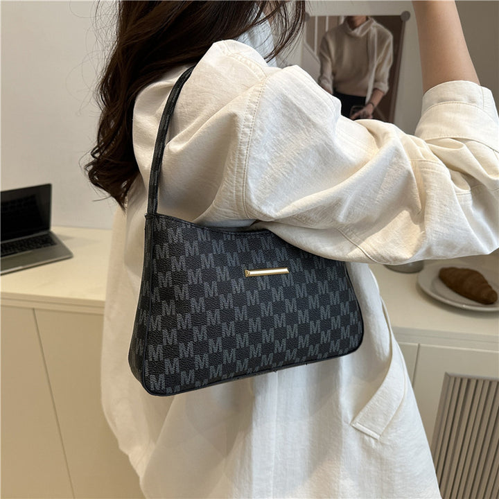 Damen elegante Hobo-Tasche mit modischem Logo Nord Taschen