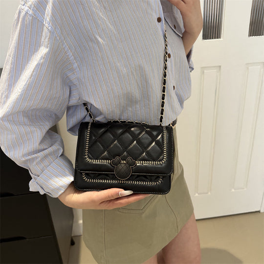 Damen Vintage-Quilted Umhängetasche Nord Taschen