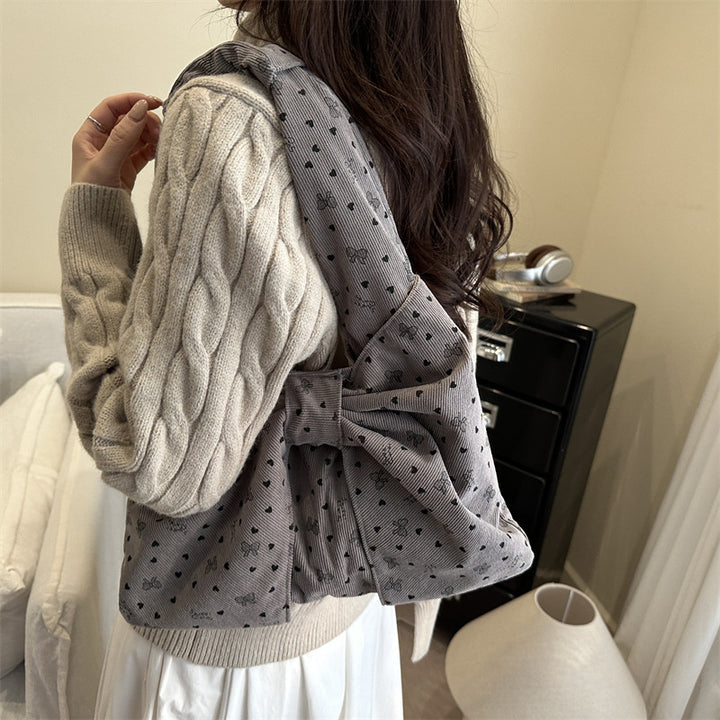 Damen Beuteltasche mit floralem Musterdruck Nord Taschen