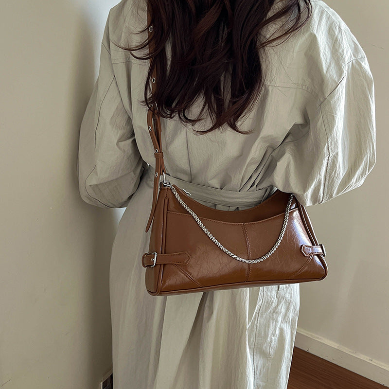 Damen Schultertasche im eleganten Minimalismus Stil Nord Taschen