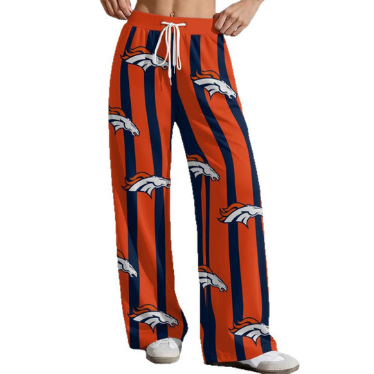 Damen Lässige Sporthose mit extragroßem Logo Nord Taschen