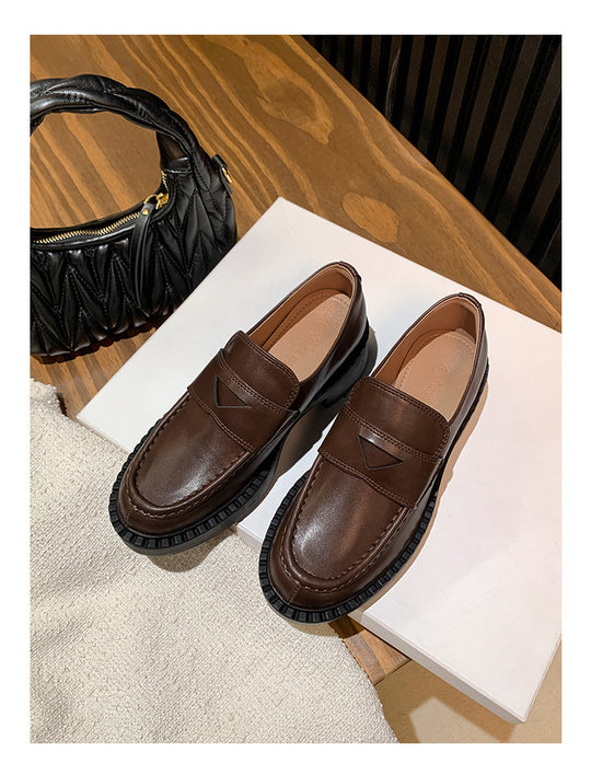 Damen Zeitlose Penny‑Loafer mit profiliertem Gummirand und Mokassin‑Naht Nord Taschen