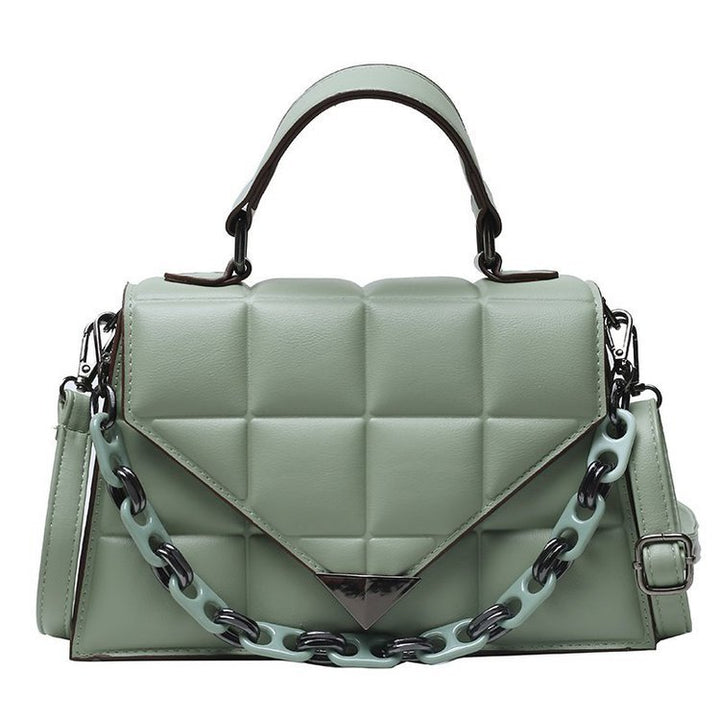 Damen elegante Umhängetasche mit innovativem Kettenakzent Nord Taschen