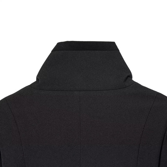Damen Kurze Cropped-Boxy-Jacke mit hohem Stehkragen und dekorativen Metallknöpfen Nord Taschen