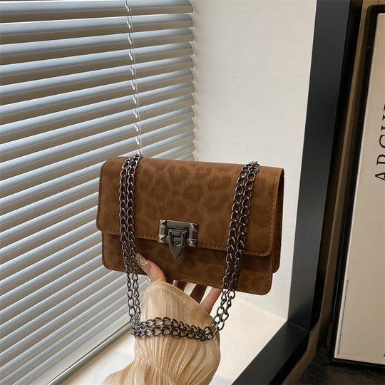 Damen Designer Umhängetasche mit edler Kettenverschlusstechnik Nord Taschen