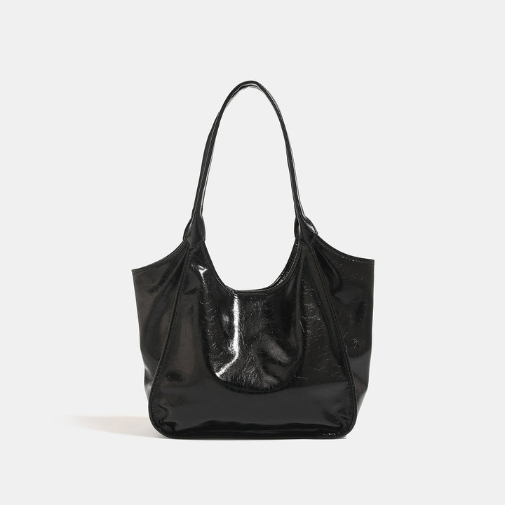 Damen modische Tote-Tasche mit glänzender Oberfläche Nord Taschen