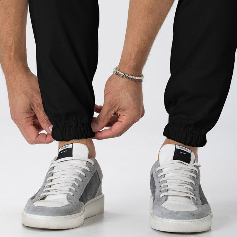 Herren Cargo-Jogginghose im Relaxed-Fit mit Kordelzug, elastischen Bündchen und Mehrfachtaschen Nord Taschen
