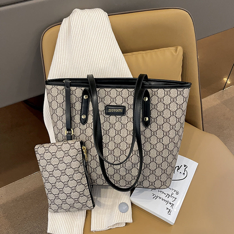 Damen modische Shopper-Tasche mit elegantem Design und praktischen Innenfächern Nord Taschen