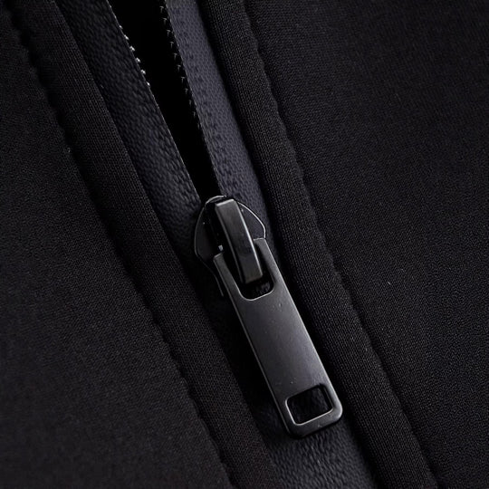 Damen geformte Neoprenjacke mit übergroßem Kragen und taillierter Cropped-Silhouette Nord Taschen