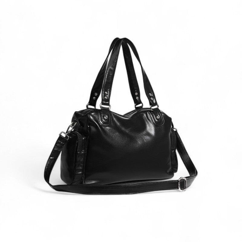 Nord Taschen | Retro Leather Multipocket Handbag