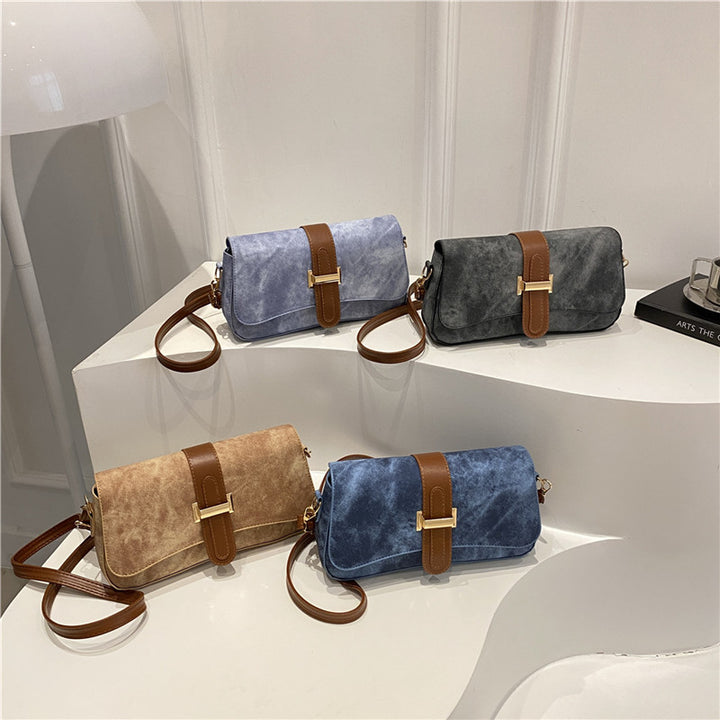 Damen Umhängetasche mit elegantem Kettenverschluss Nord Taschen