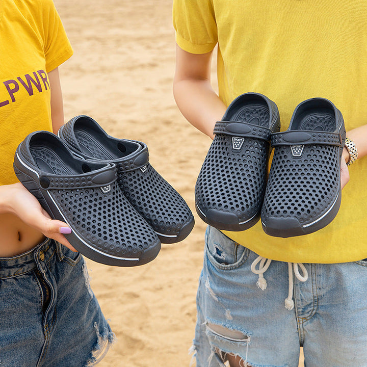 Damen Atmungsaktive Clogs mit rutschfester Sohle und flexiblem Design
