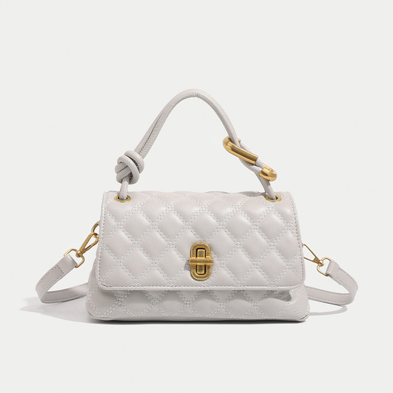 Damen Handtasche mit abnehmbarem Schulterriemen und elegantem Kettenverschluss Nord Taschen