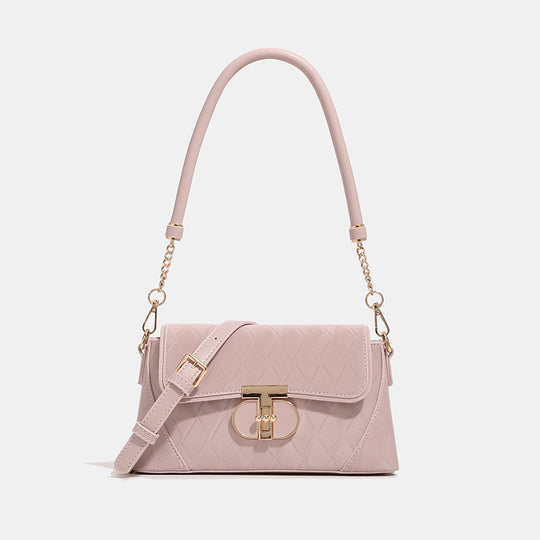 Damen Clutch-Tasche mit elegantem Kettenriemen und hochwertigem Leder Nord Taschen