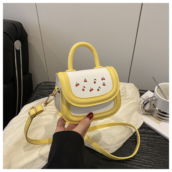 Damen Mini-Handtasche mit verspieltem Kirschmotiv Nord Taschen