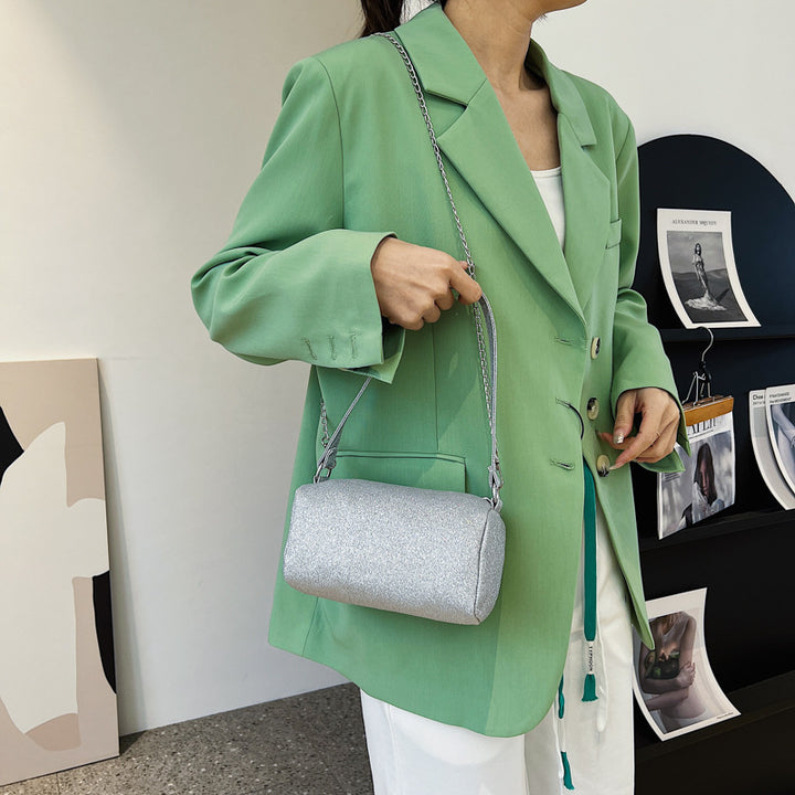 Damen glitzernde Clutch mit verstellbarem Schulterriemen Nord Taschen