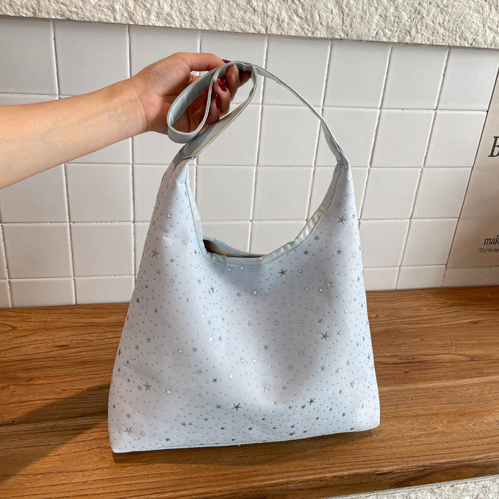 Damen Hobo-Tasche mit funkelndem Sternenmotiv Nord Taschen