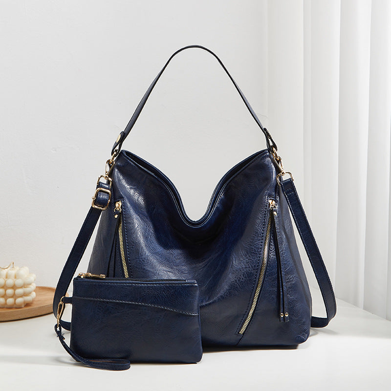 Damen Hobo-Tasche mit luxuriösem Kunstleder und geräumiger Innenaufteilung Nord Taschen