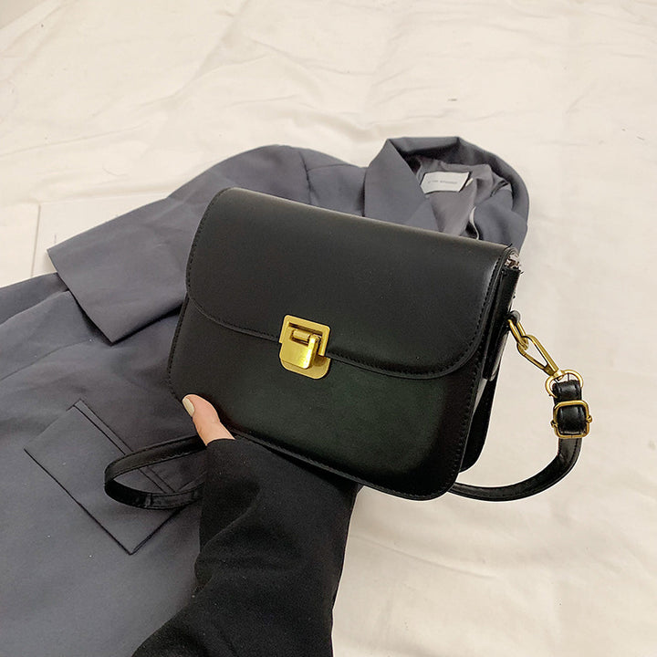 Damen elegante Umhängetasche mit edlem Verschluss Nord Taschen