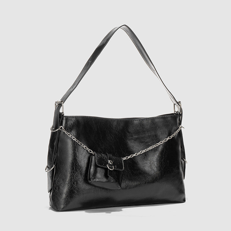 Damen Hobo-Tasche mit schickem Kettenakzent und praktischem Innenlayout Nord Taschen