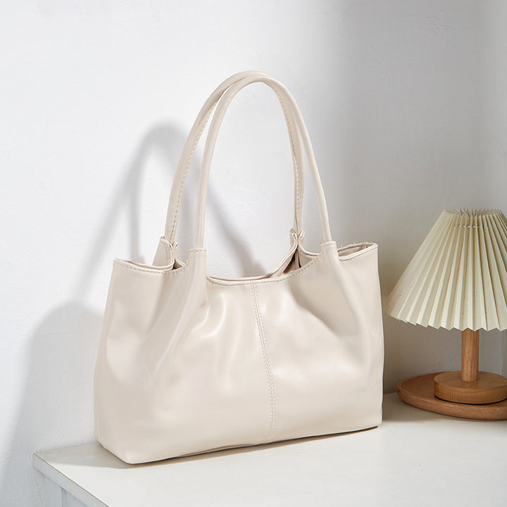 Damen Tragetasche mit elegantem, geräumigem Innenraum und hochwertigen Ledergriffen Nord Taschen