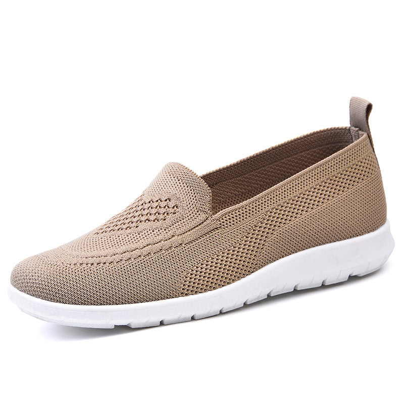 Damen Atmungsaktive Slip-On Freizeitschuhe mit flexiblem Design Nord Taschen