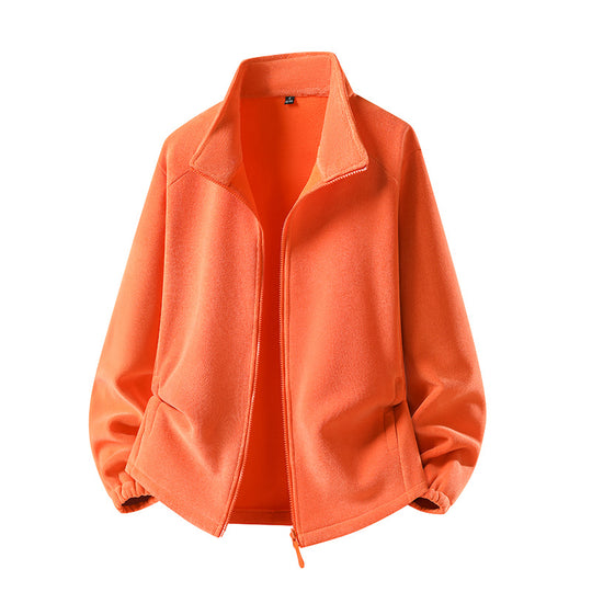 Damen Fleecejacke mit Stehkragen, durchgehendem Reißverschluss und Wärmeisolierung Nord Taschen