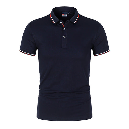 Einfarbiges Poloshirt