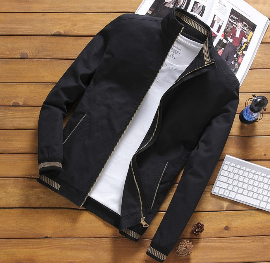 Herren  gefütterte Winterblousonjacke mit weichem Teddyfutter, winddichter Außenhülle und verdecktem Zweiwege-Reißverschluss Nord Taschen