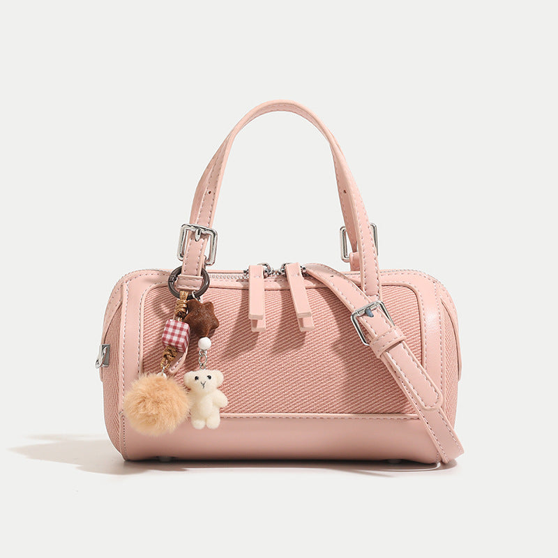 Damen Mini-Tasche mit verspieltem Anhänger Nord Taschen