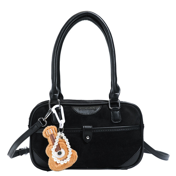 Damen modische Handtasche mit süßem Gitarrenanhänger Nord Taschen