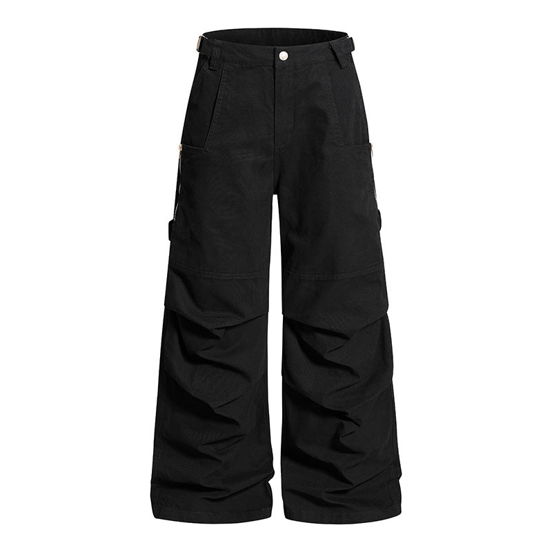Damen Weite Cargo-Hose mit verstärkten Kniepartien und Multifunktions-Taschen Nord Taschen