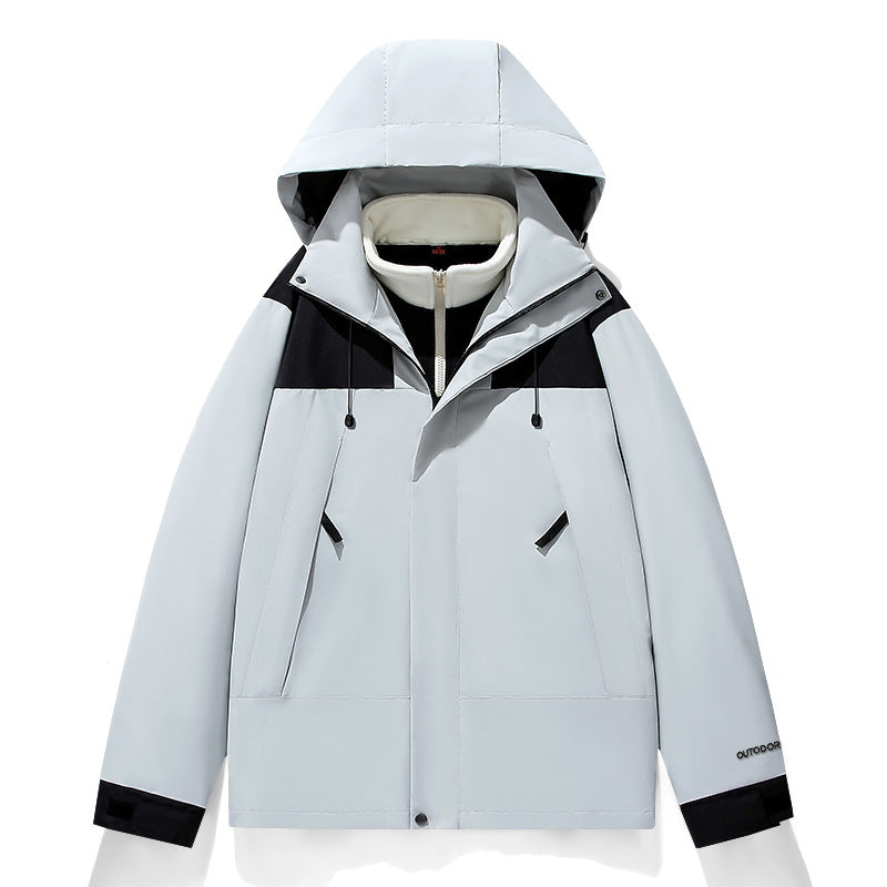 Herren technische Allwetterjacke Nord Taschen