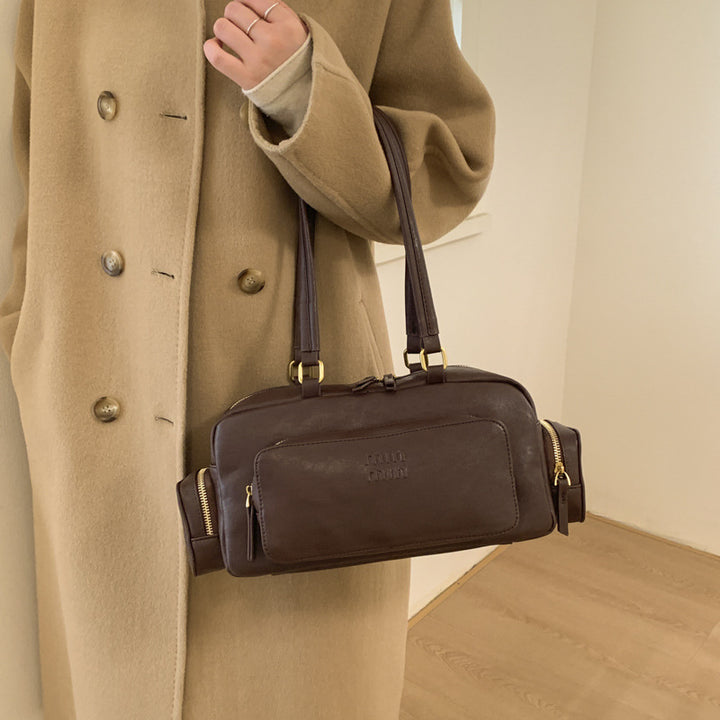 Damen elegante Umhängetasche mit praktischem Organizer Nord Taschen