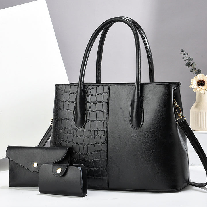 Damen Tote-Handtasche mit abnehmbarem Zubehör Nord Taschen