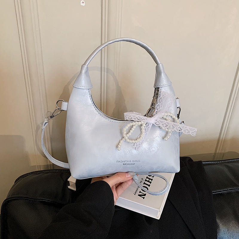 Damen Hobo-Tasche mit elegantem, geschwungenem Design und verstellbarem Schulterriemen Nord Taschen