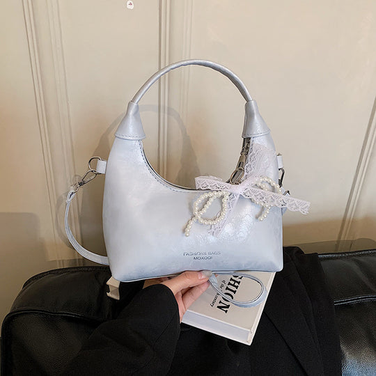 Damen Hobo-Tasche mit elegantem, geschwungenem Design und verstellbarem Schulterriemen Nord Taschen