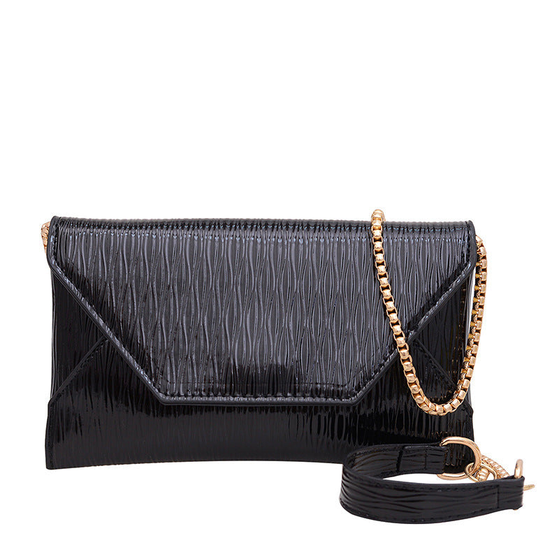 Damen elegante Clutch-Tasche mit strukturiertem Obermaterial Nord Taschen