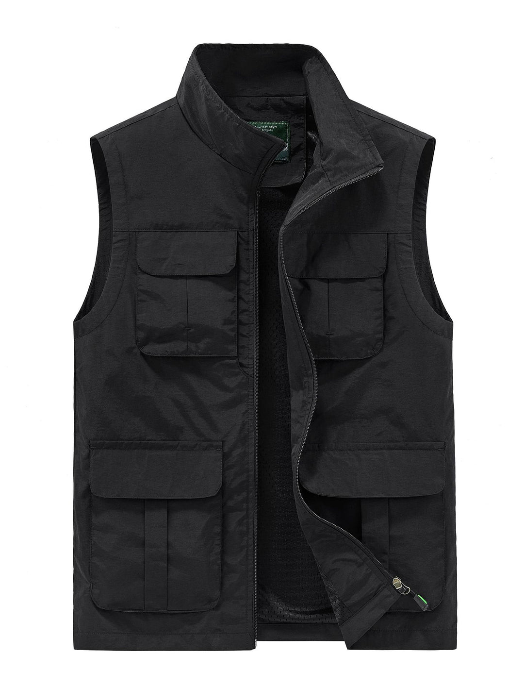 Herren Multifunktionale Utility-Weste mit Mehrfachtaschen und Mesh-Innenfutter Nord Taschen