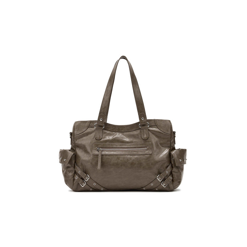 Damen Hobo-Handtasche mit strapazierfähigem Kunstleder und multifunktionalen Fächern Nord Taschen