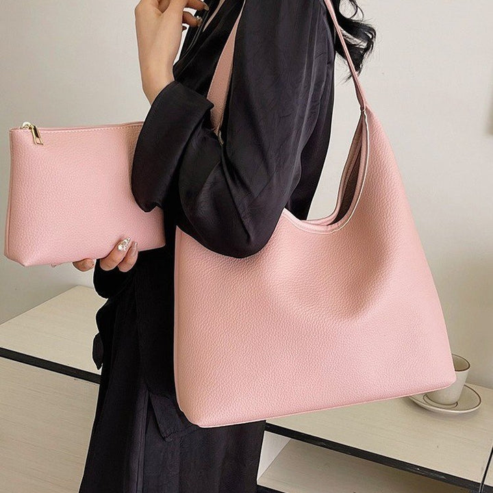 Damen moderne Henkeltasche aus strapazierfähigem Kunstleder Nord Taschen