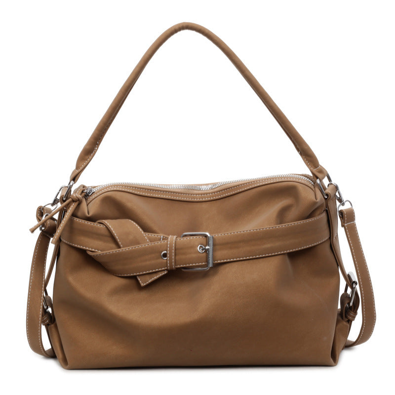 Damen modische Handtasche mit abnehmbarem Tragegurt und eleganten Akzenten Nord Taschen