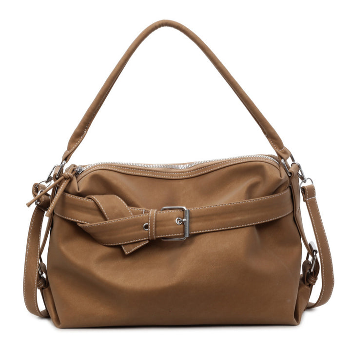 Damen modische Handtasche mit abnehmbarem Tragegurt und eleganten Akzenten Nord Taschen