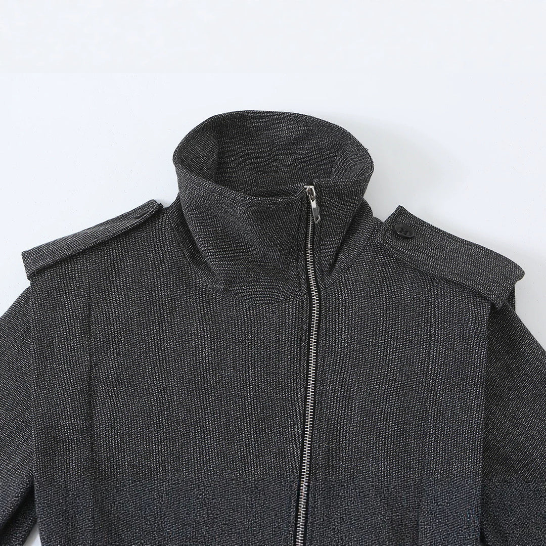 Damen Hochtaillierte weite Anzughose mit Bügelfalte und geradem Bein Nord Taschen