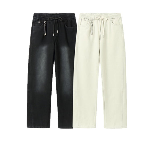 Damen Locker geschnittene Sweathose mit elastischem Bund und Kordelzug Nord Taschen
