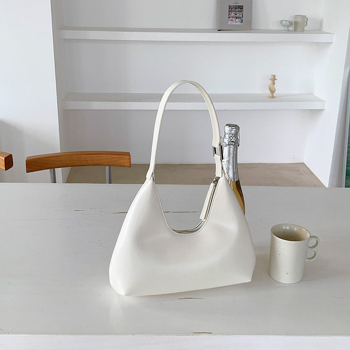Damen trendige Henkeltasche mit elegantem Reißverschluss Nord Taschen