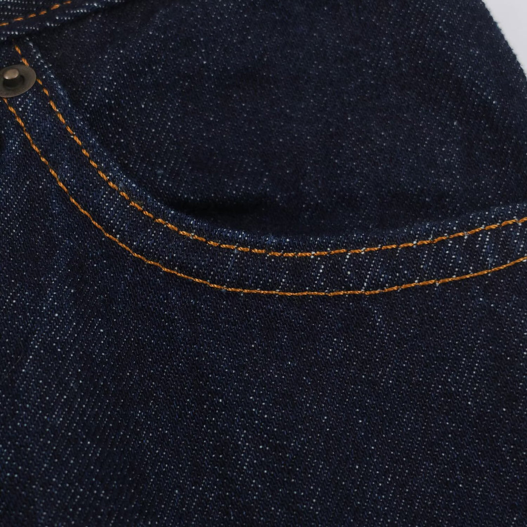 Damen Highwaist Relaxed Tapered Jeans mit konischem Bein Nord Taschen