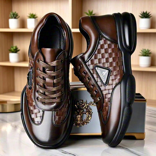 Herren Sportliche Trekking Sneakers Nord Taschen